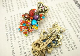 廠家直銷外貿(mào)原單飾品 仿古小鴨夾與梅花水鉆邊夾采購(gòu)指南